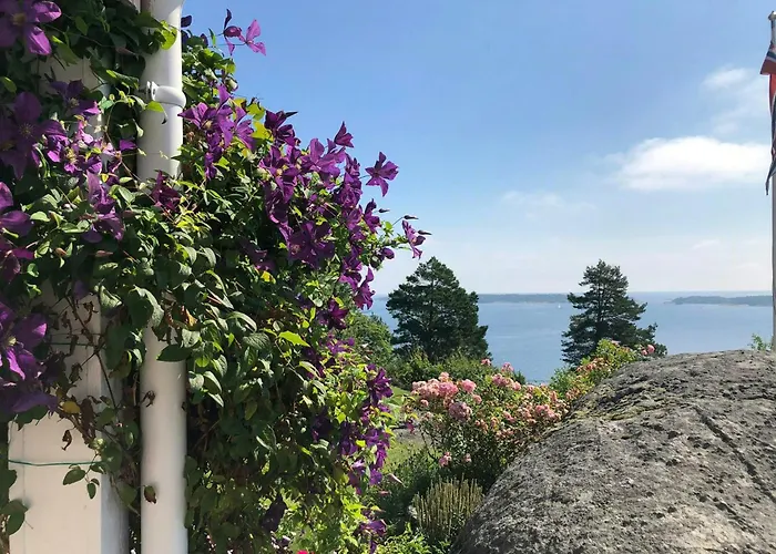 With Sea View Near Risor Nyaraló